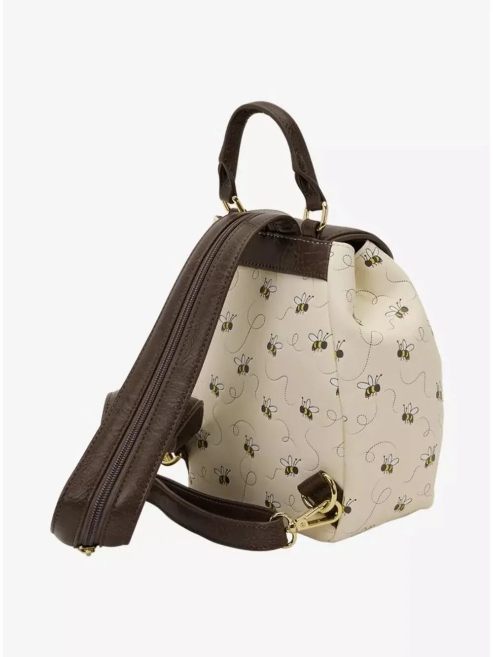 Disney Winnie the Pooh Bees Allover Print Micro Mini Backpack